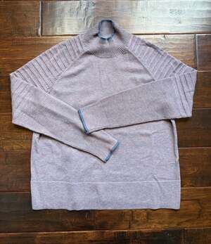 Smartwool Women's Edgewood Mock Neck Sweater, Size M